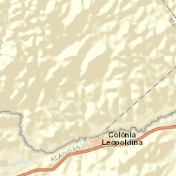 Colônia Leopoldina Street Map