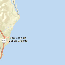 São José da Coroa Grande Street Map