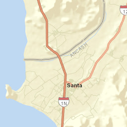 Puerto Santa Street Map