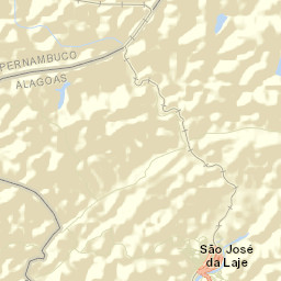 São José da Laje Street Map