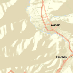 Carás Street Map