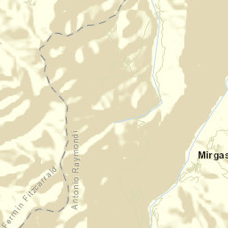 Provincia de Antonio Raymondi Street Map