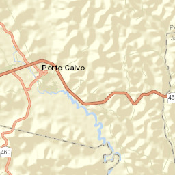 Porto Calvo Street Map