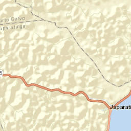 Japaratinga Street Map