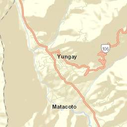Provincia de Yungay Street Map