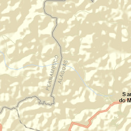 Santana do Mundaú Street Map