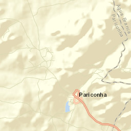 Pariconha Street Map