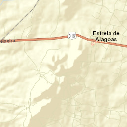 Estrela de Alagoas Street Map