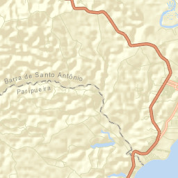 Paripueira Street Map
