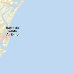 Barra de Santo Antônio Street Map