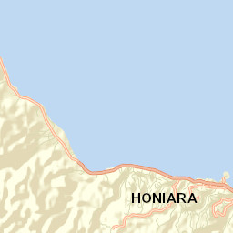 Honiara Street Map