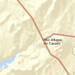 Olho d'Água do Casado Street Map