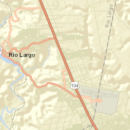 Rio Largo Street Map