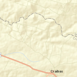 Craíbas Street Map