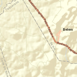 Belém Street Map