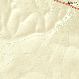 Malanje Street Map