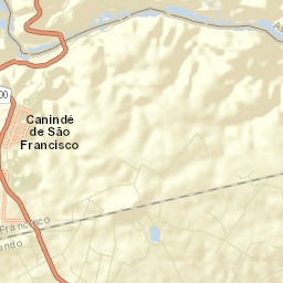 Canindé de São Francisco Street Map