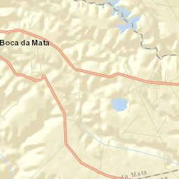 Boca da Mata Street Map