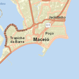 Maceió Street Map