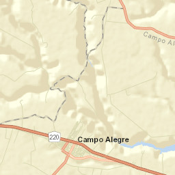 Campo Alegre Street Map