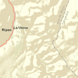 La Unión Street Map