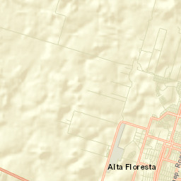 Alta Floresta Street Map