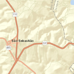 São Sebastião Street Map