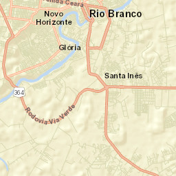 Rio Branco Street Map