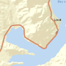 Lindi Street Map
