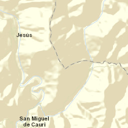San Miguel de Cauri Street Map