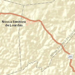 Nossa Senhora de Lourdes Street Map