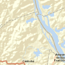 Amparo de São Francisco Street Map