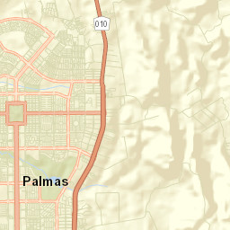 Palmas Street Map