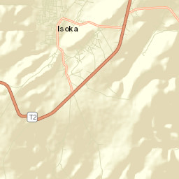 Isoka Street Map