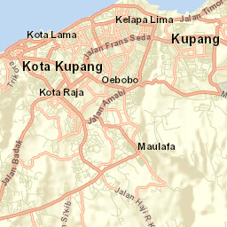 Kota Kupang Street Map