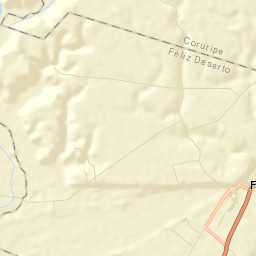 Feliz Deserto Street Map