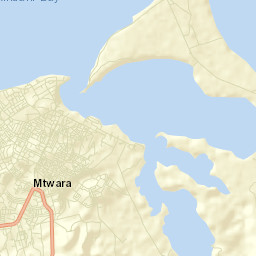 Mtwara Street Map