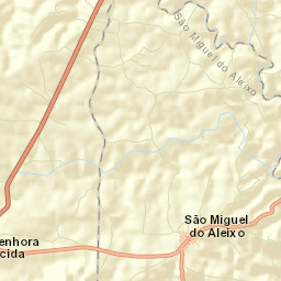 São Miguel do Aleixo Street Map