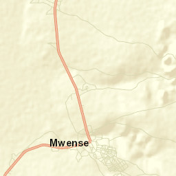 Mwense Street Map