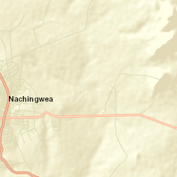 Nachingwea Street Map