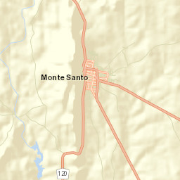 Monte Santo Street Map