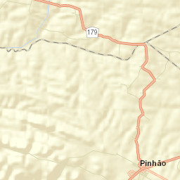 Pinhão Street Map