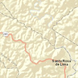 Santa Rosa de Lima Street Map