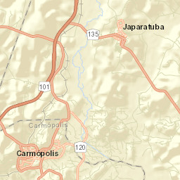 Japaratuba Street Map