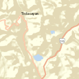 Provincia de Pasco Street Map