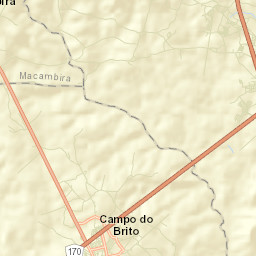 Campo do Brito Street Map