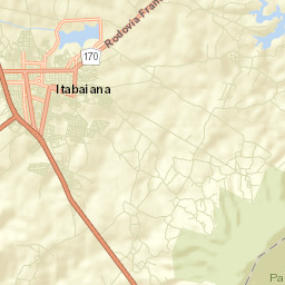 Itabaiana Street Map
