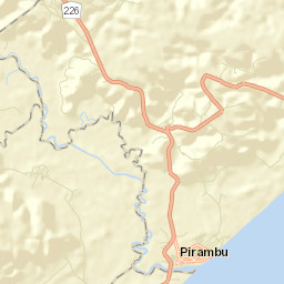 Pirambu Street Map