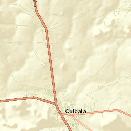 Quibala Street Map