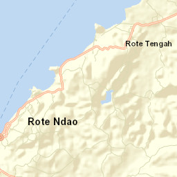 Kabupaten Rote Ndao Street Map